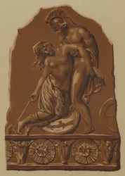 Penthesilea Dying in the Arms of Achilles